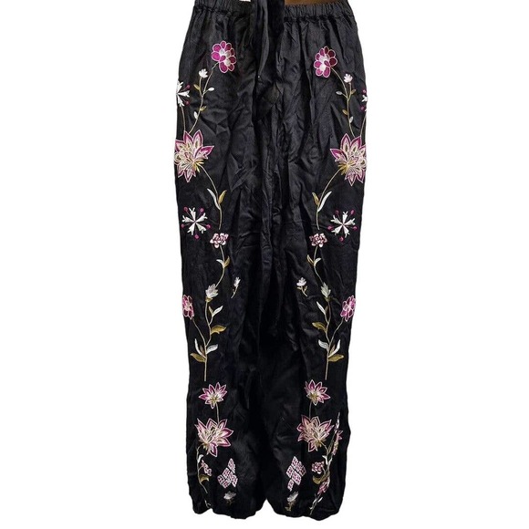 Free People Harmony Embroidered Pants - Picture 3 of 3